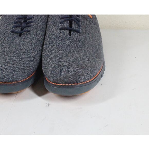 Cole Haan Zerøgrand Stitchlite Men’s Size 10 M Blue Nights Twisted Knit Causal main image 4